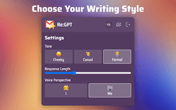 Re:GPT - Chrome Extension