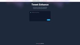 Tweet Enhance